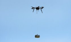 Drone vinç ( uçan vinç )