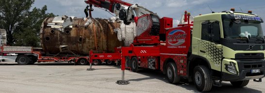 130 Ton Çift Kırma Vinç