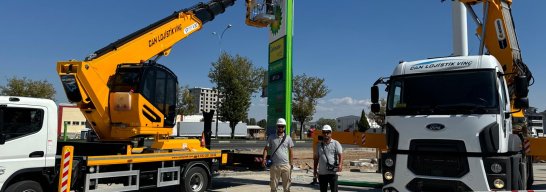 30 metre sepetli platform vinç