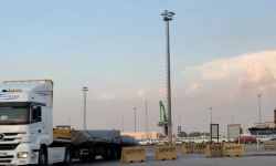 Eskişehir'den Kocaeli Derince Safiport Limanına 5 metre genişliğinde Özel Çelik Makina Nakliyesi